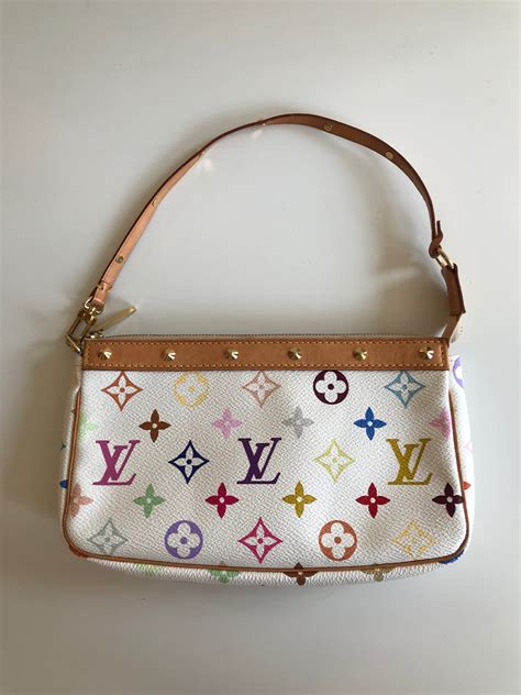 louis vuitton multi pochette green|Louis Vuitton multicolor monogram.